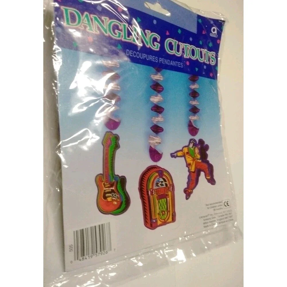 Rock N Roll Theme Birthday Party Supplies Bundle -New!